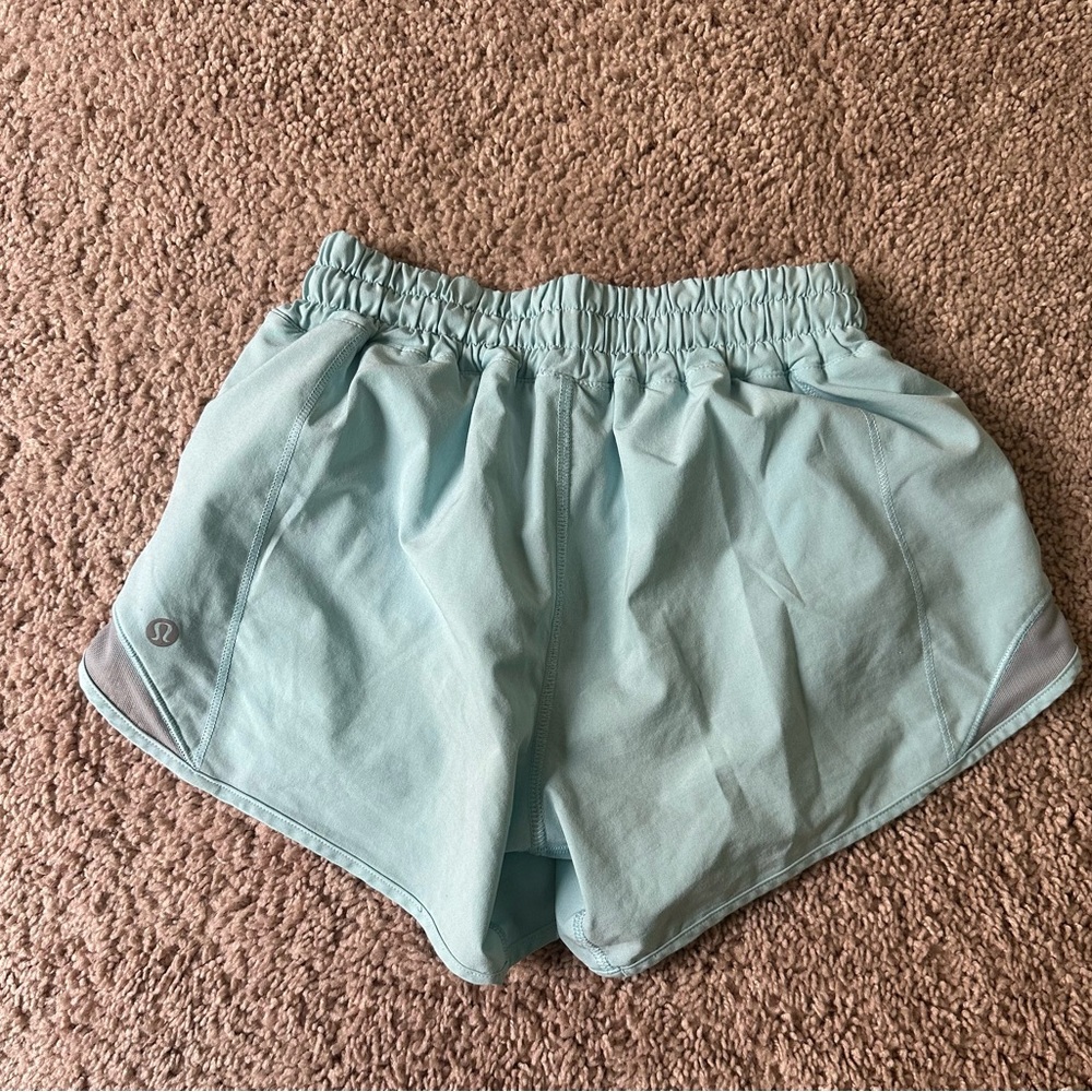 lululemon athletic Women's Light Blue Shorts- size 2